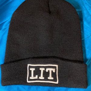 Black ‘LIT’ Beanie